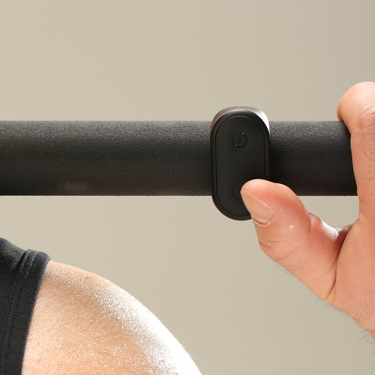 INNODIGYM Long Bar with Safety Bluetooth Button