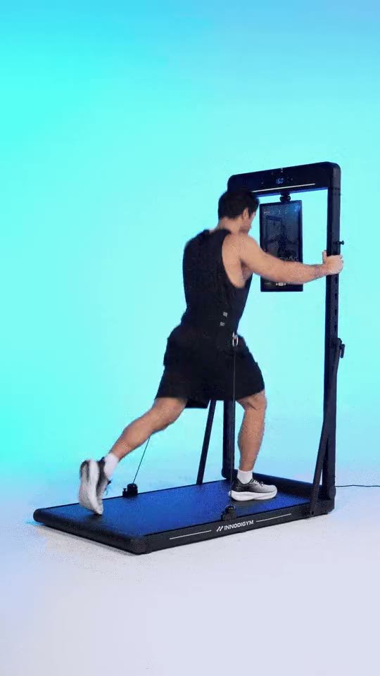 Single-Arm Lunge Row