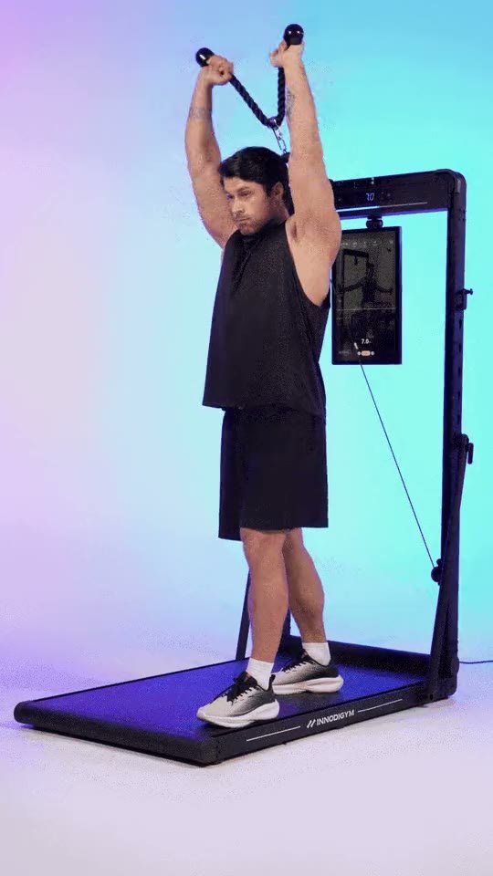 Standing Shoulder Press