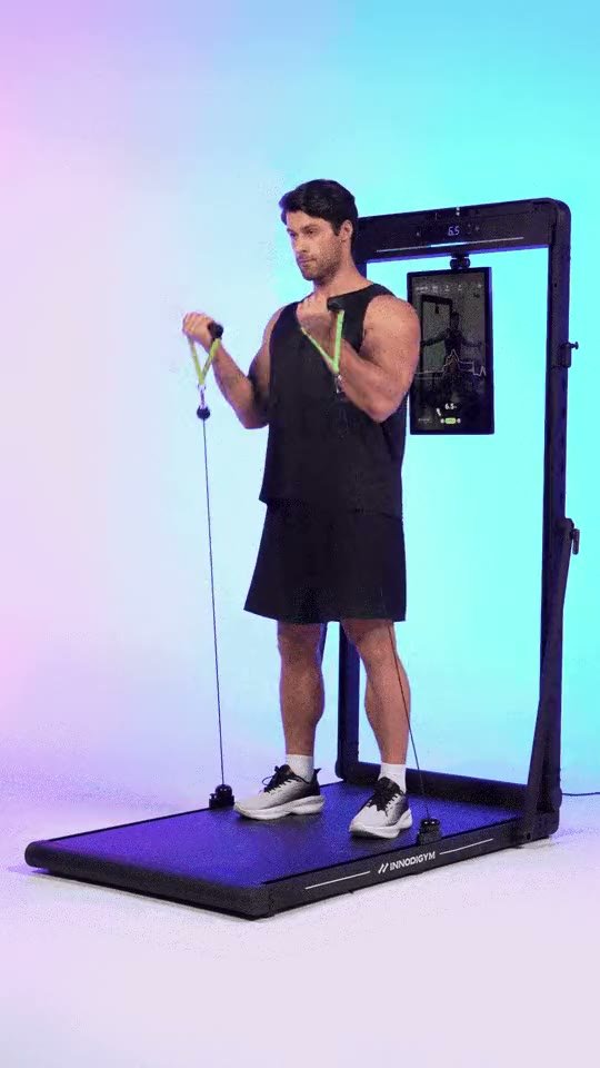 Standing Curl · Back View